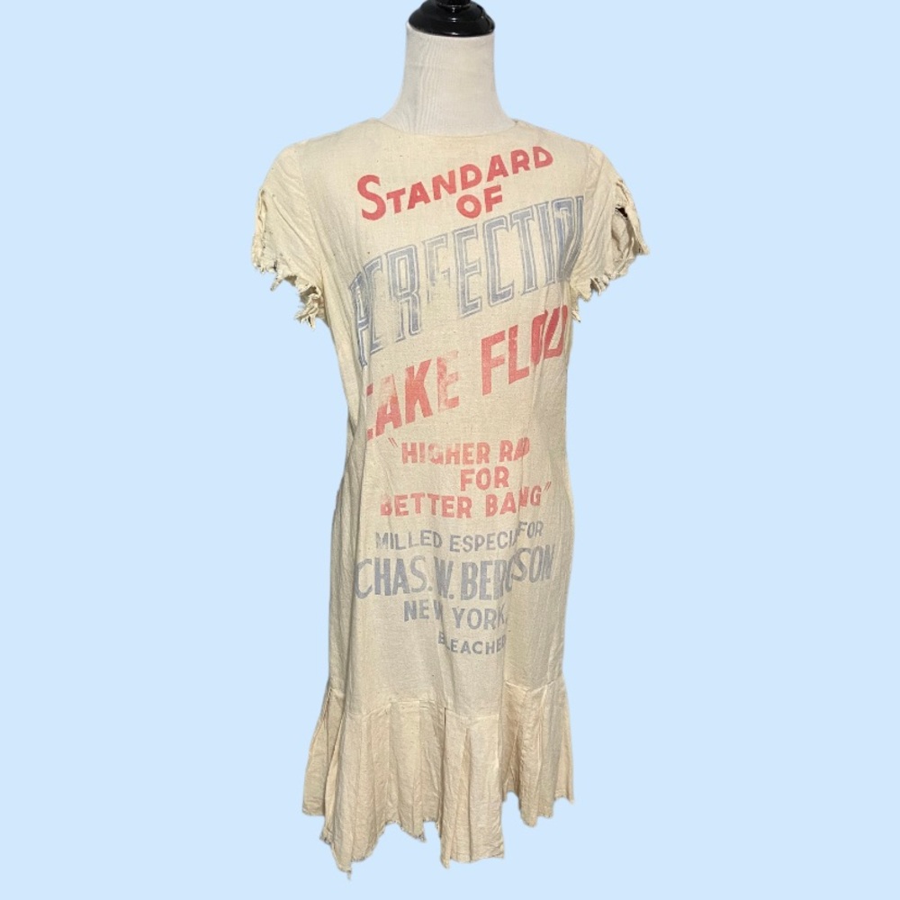 Vintage Flour Sack Dress